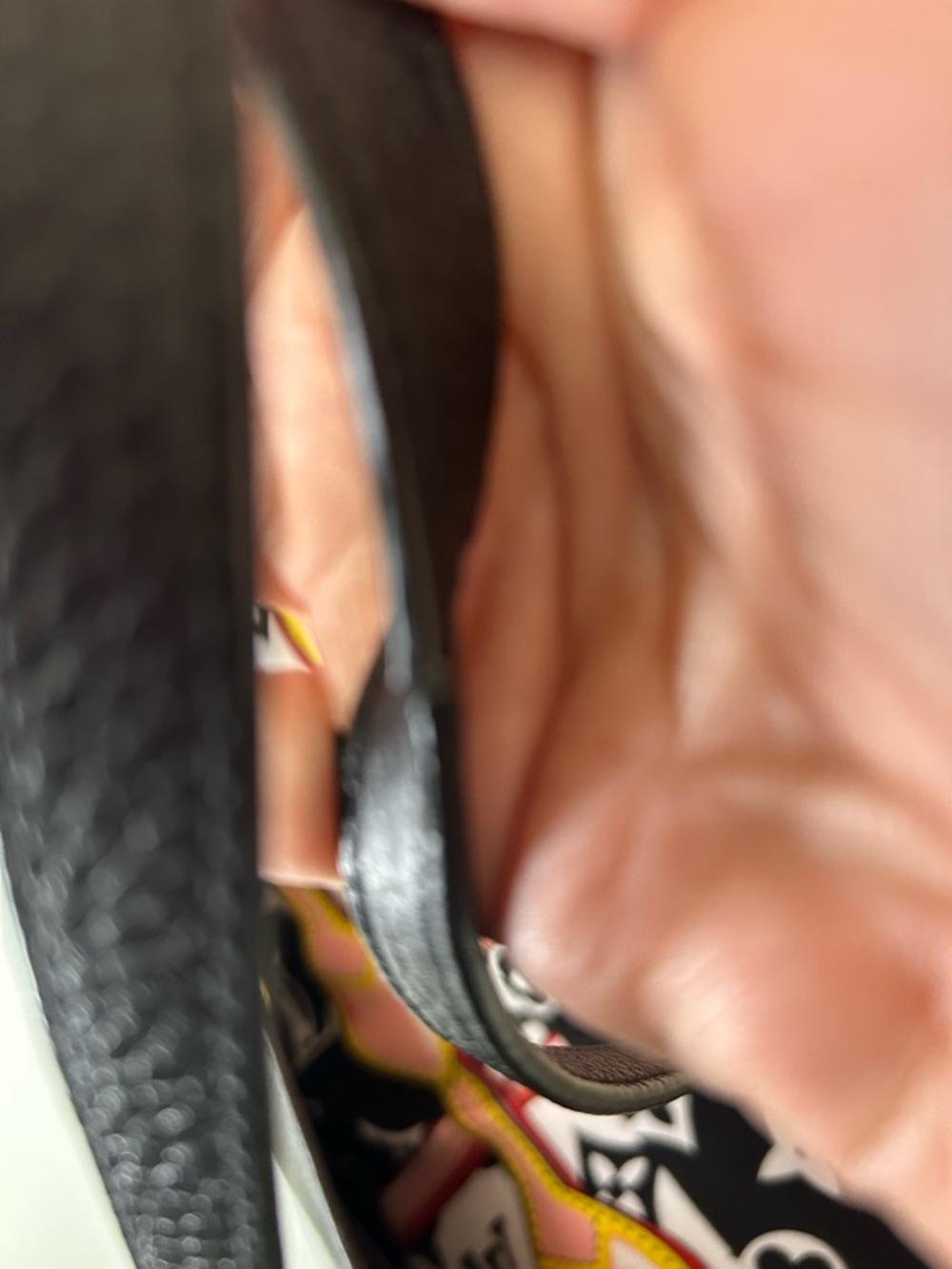 Tory Burch Black Pebbled Leather Tote with Gold Logo - Picture 5 of 14